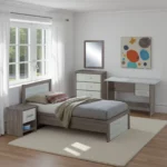 3.5FT-BED-SET-SOLO-1 5FT BED-2 N.STND-CHEST-MIR WTN