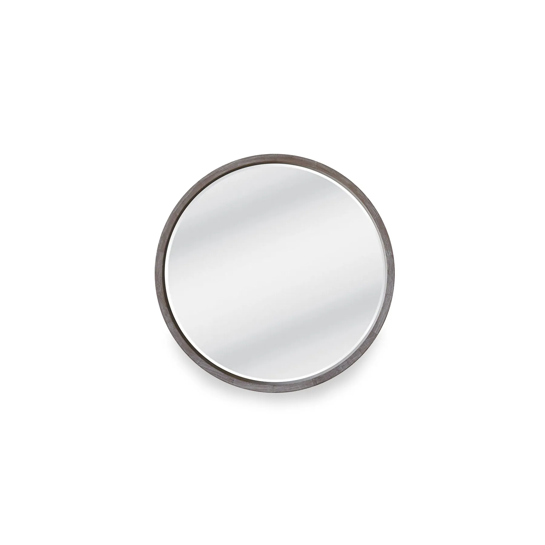 CIRCLE MIRROR SONOMA WOODEN FR