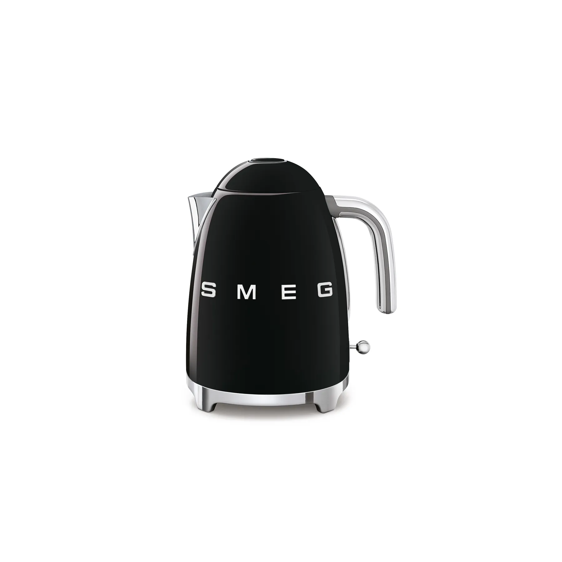 KLF03BLEU KETTLE BLACK SMEG