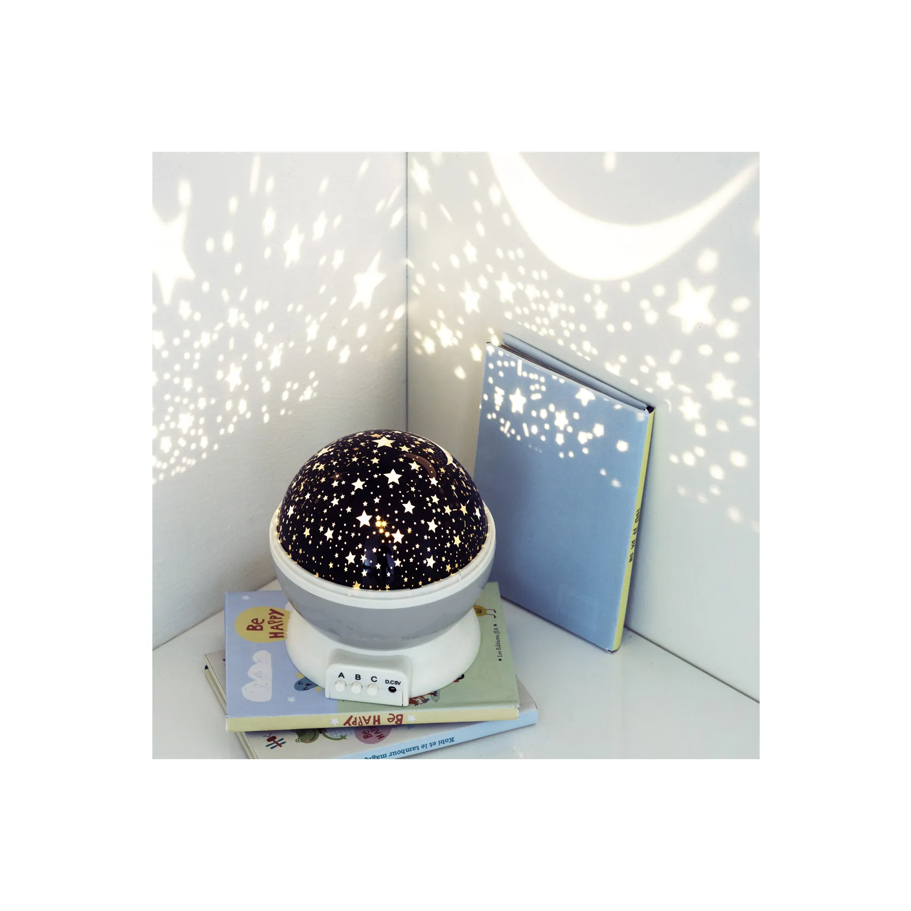 ROTATING PROJECTOR GREY