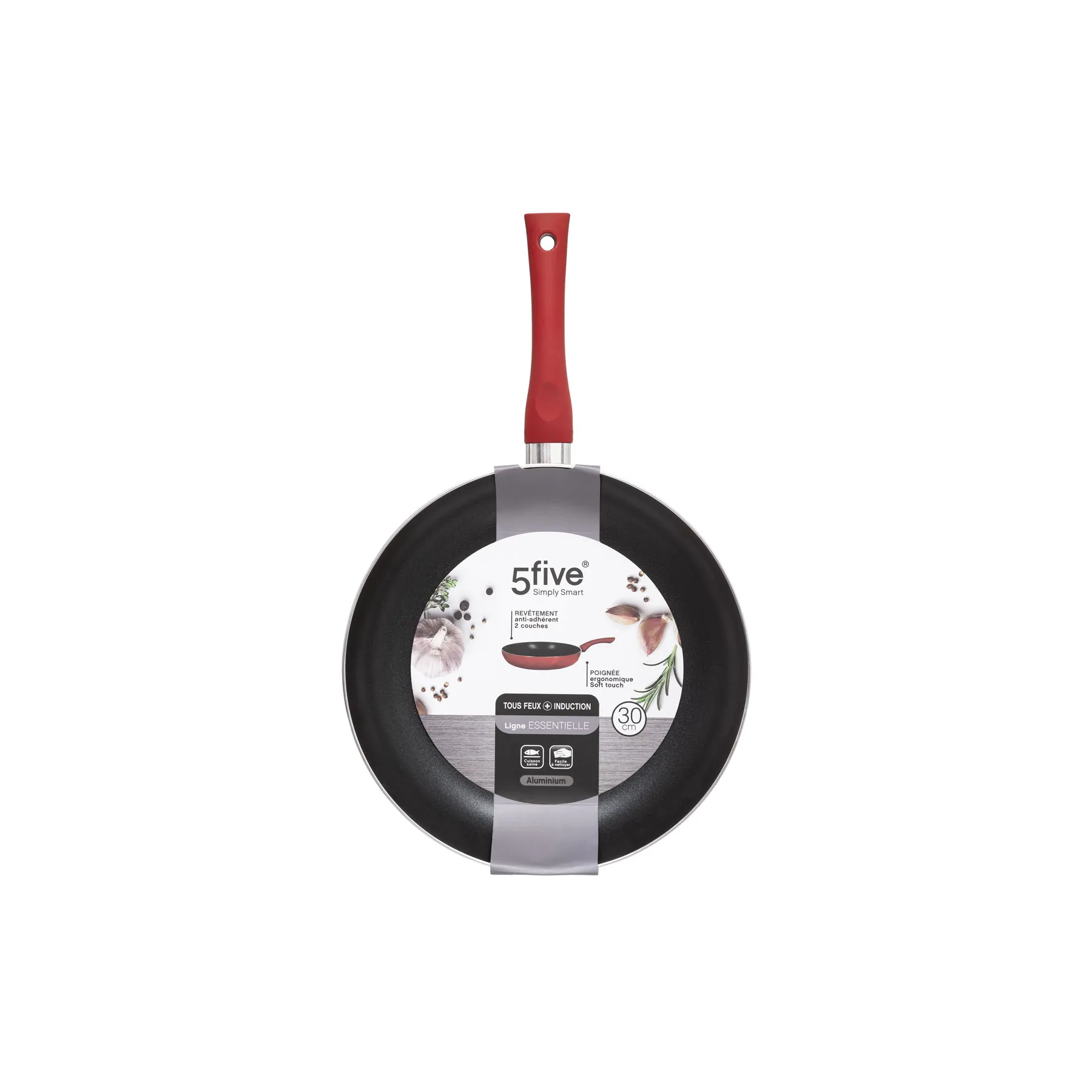 INDUCTION ALU FRY PAN 30 CM