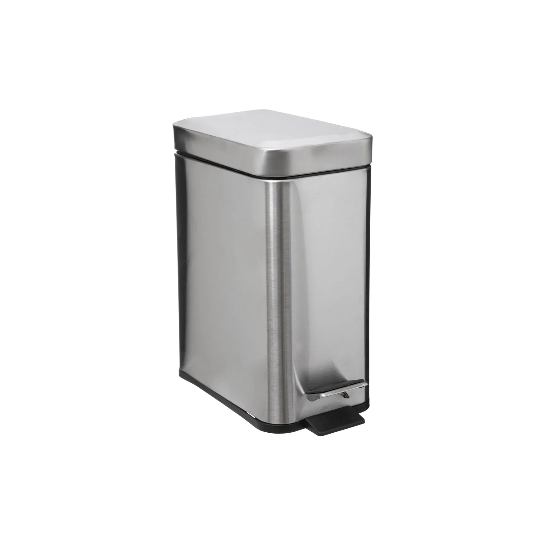 BIN SILVER RECTANGLE 5L