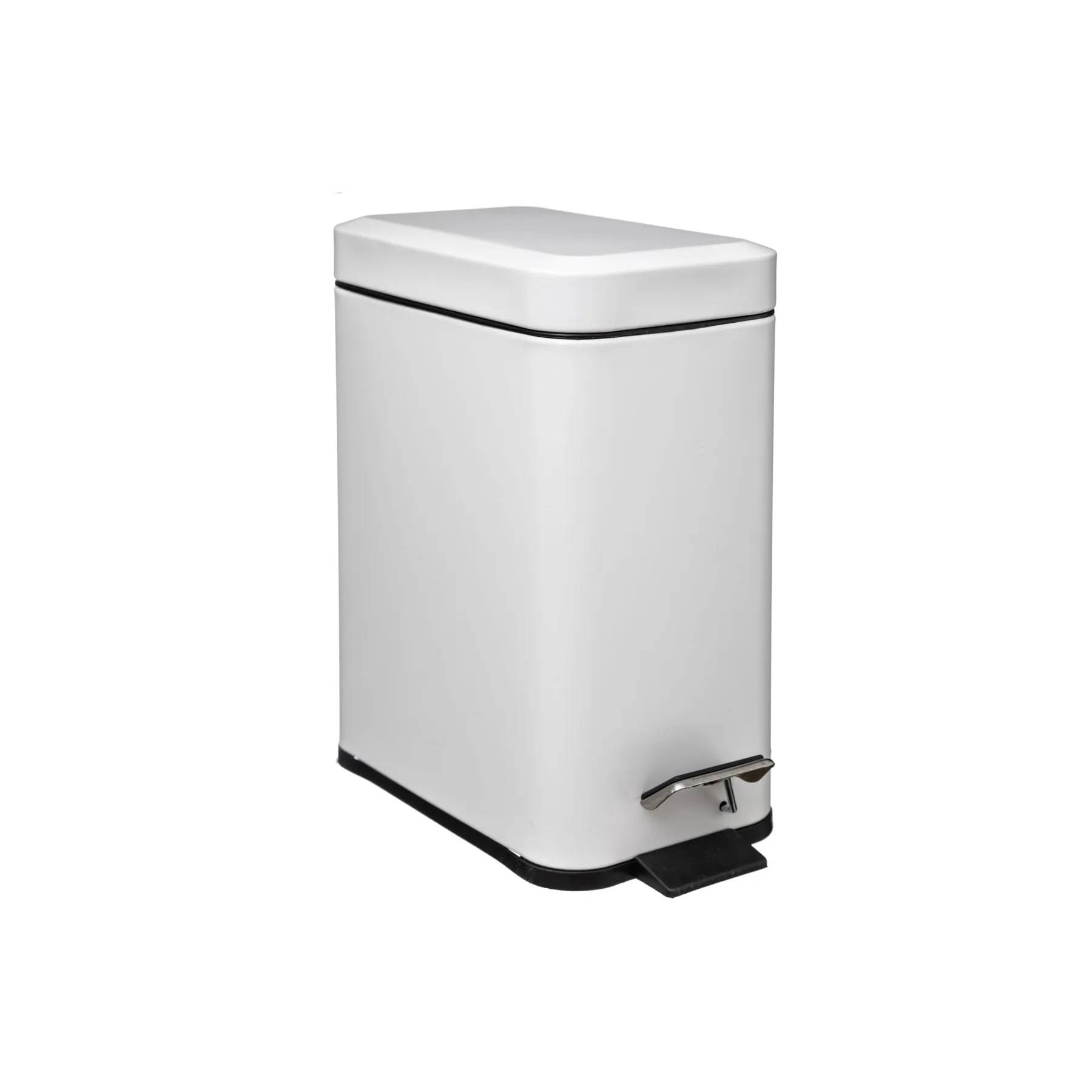 BIN WHITE RECTANGLE 5L