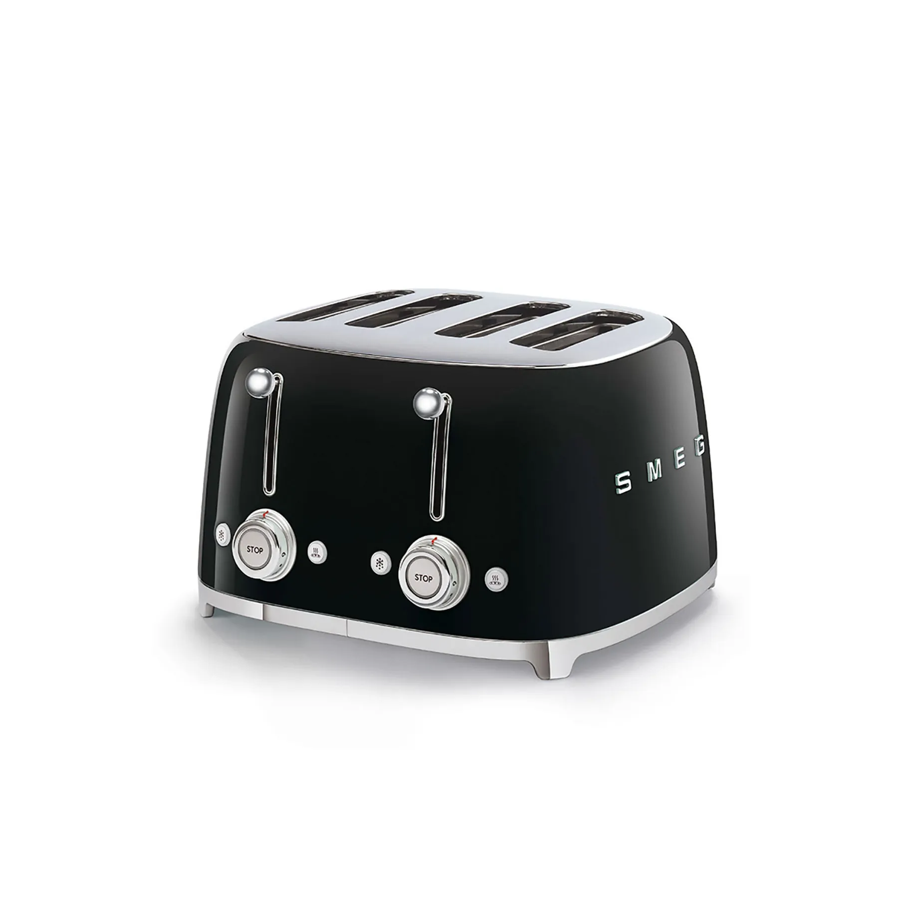 A0958-1 TSF03BLEU 4 TOASTER BLACK SMEG