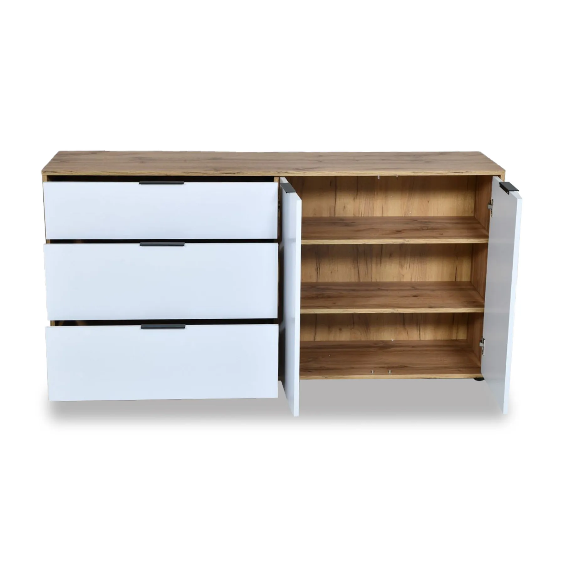 NITRO CHEST 2D-3DR WTN.OAK+WHT