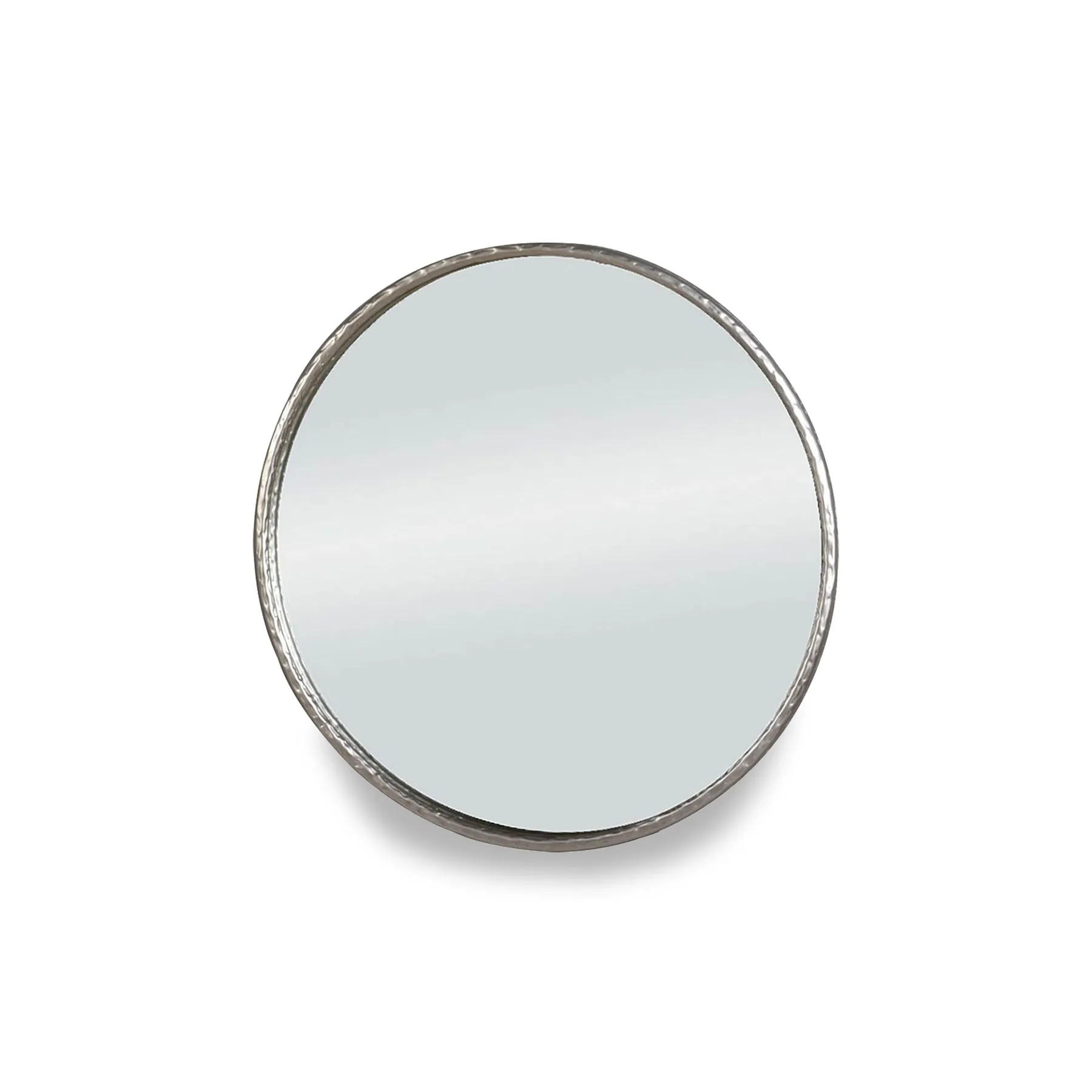 COIN MIRROR SILVER D71,5x6cm