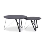 CT503B05 Circular Nesting Coffee Table Set