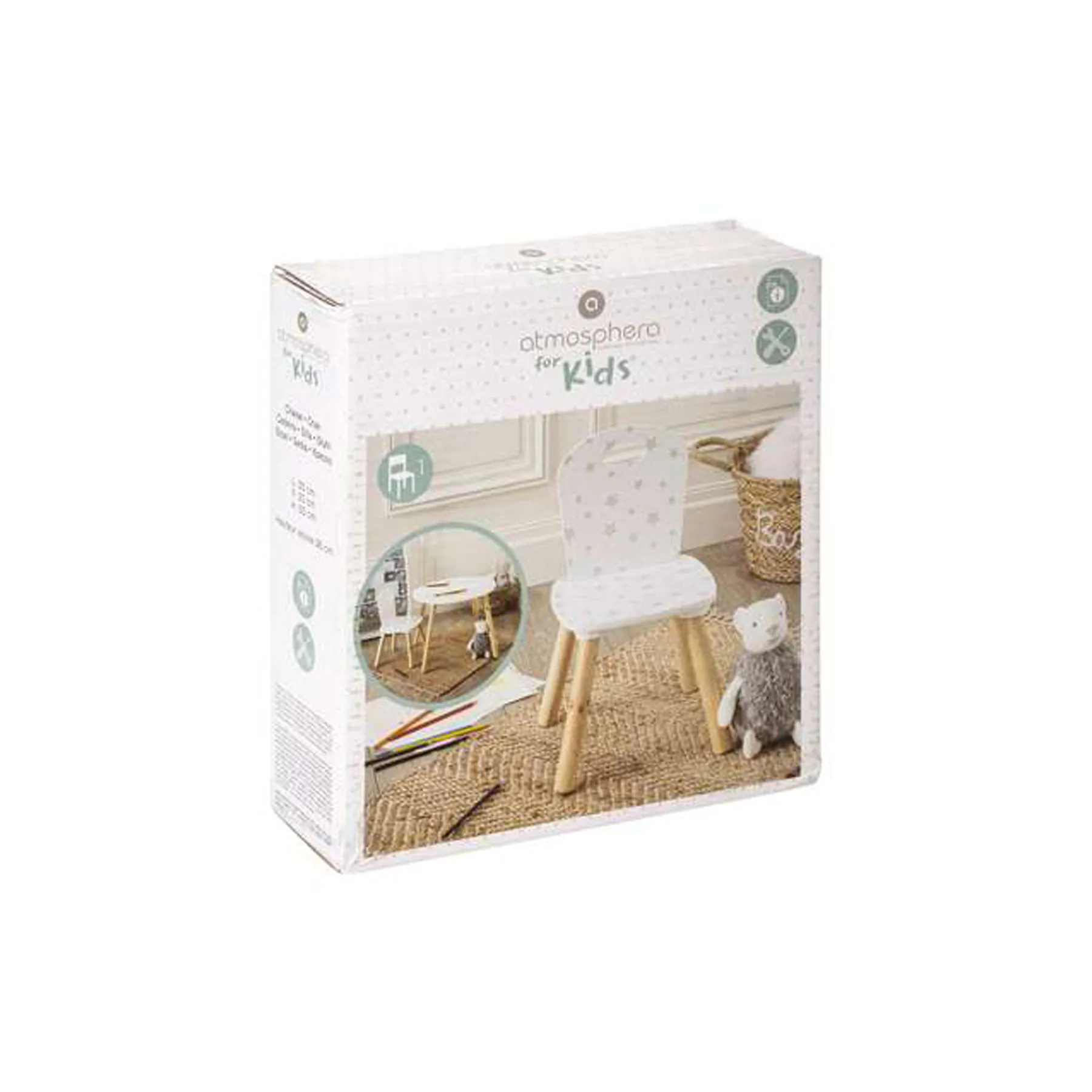 KIDS CHAIR WITH PRINTING WH