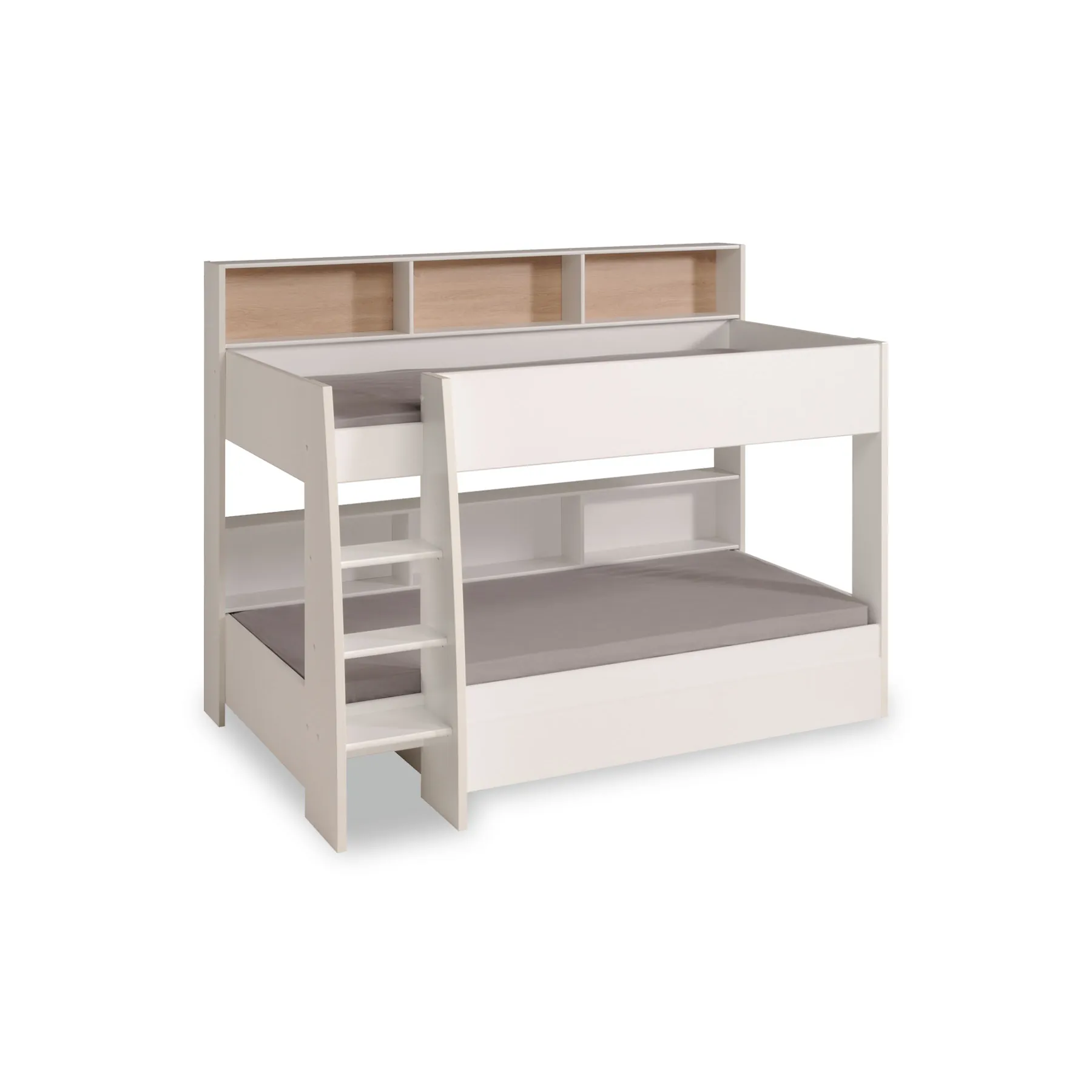 LEO BUNK BED WHITE+SONMA DRWER