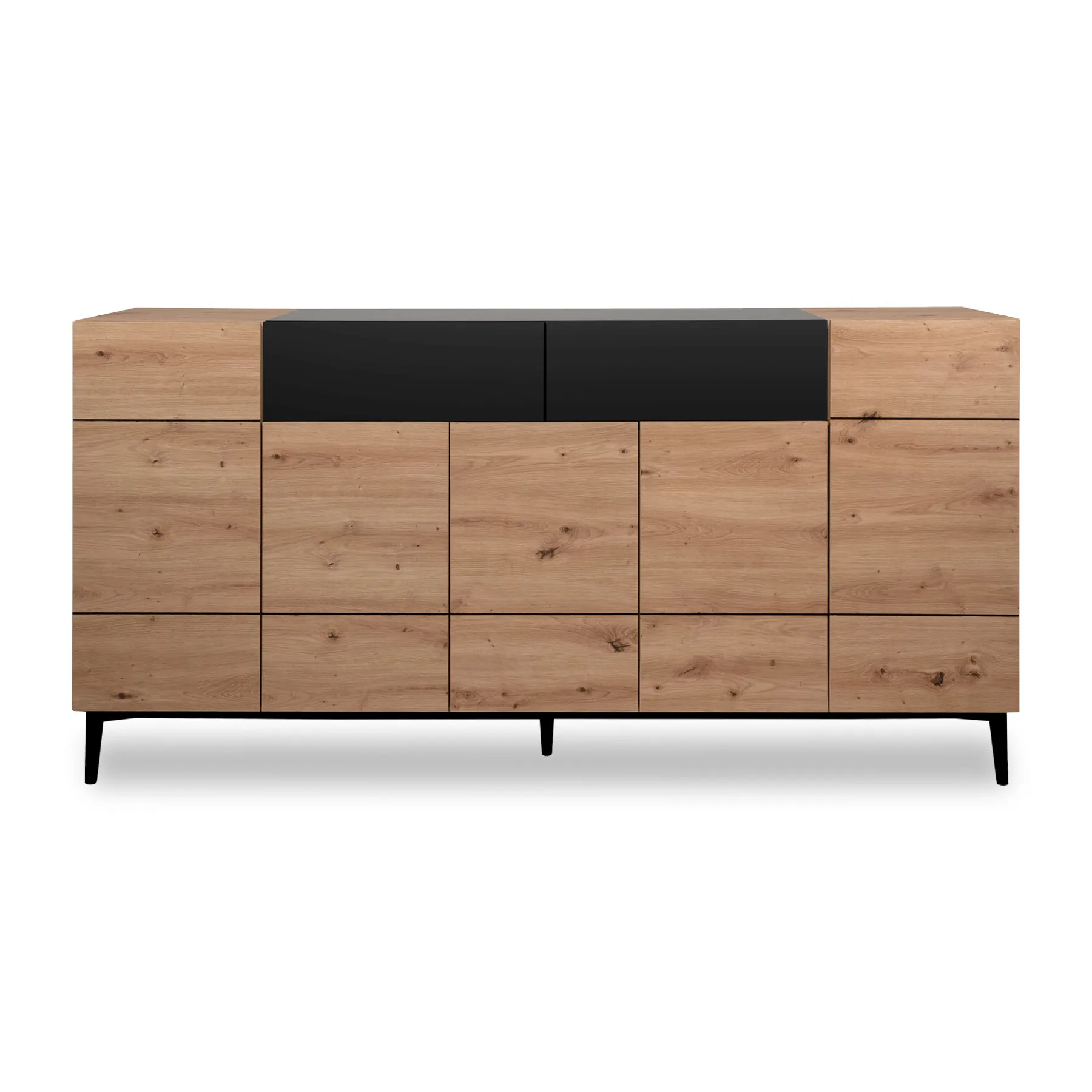 NOLA51A BUFFET DARK OAK-BLK