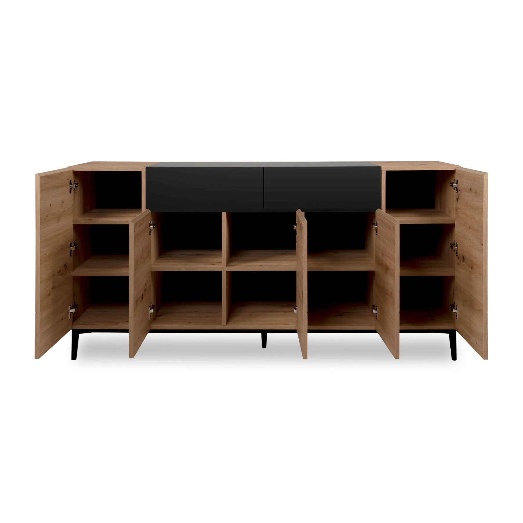 NOLA51A BUFFET DARK OAK-BLK