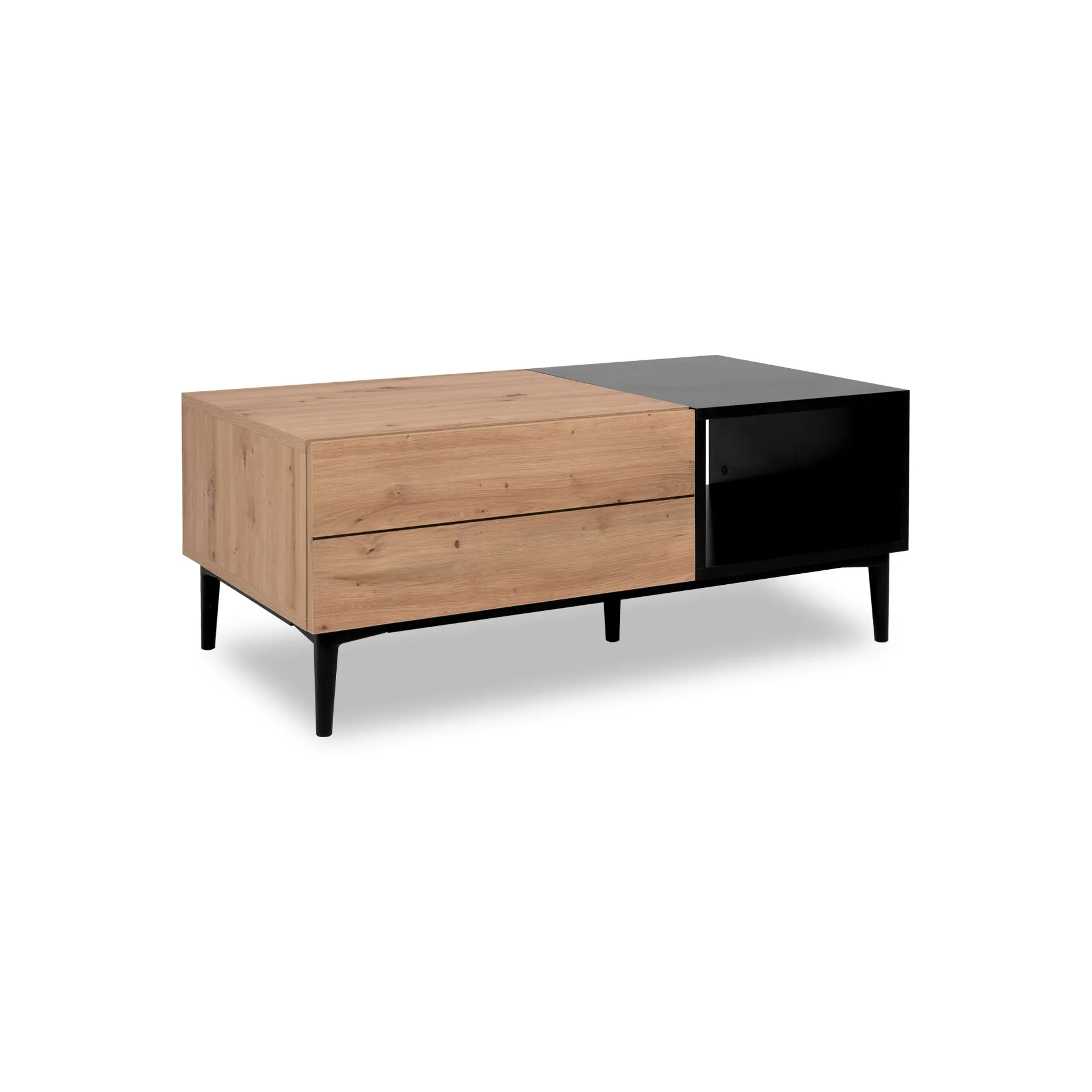 NOLA55A CF.TABLE DARK OAK-BLK