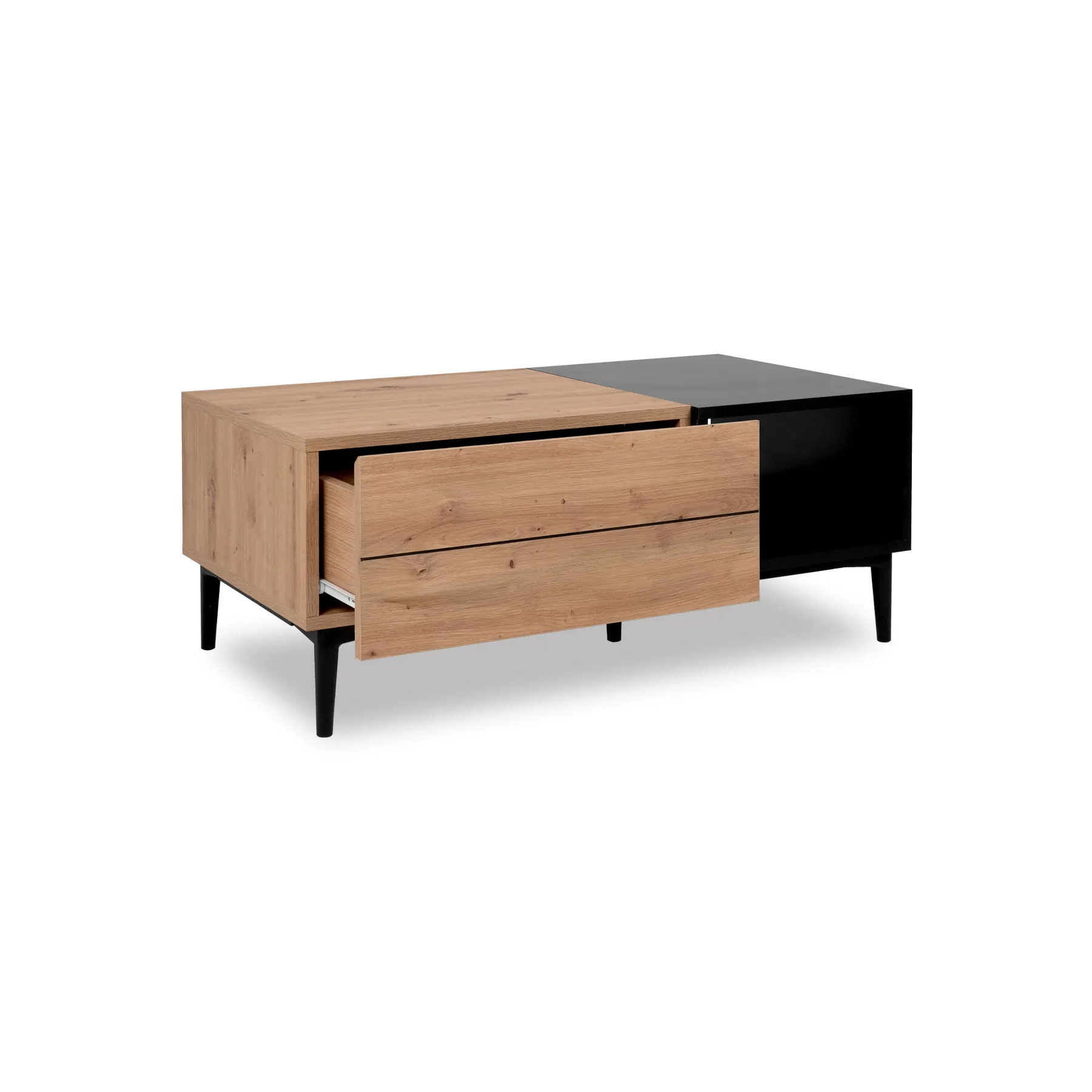 NOLA55A CF.TABLE DARK OAK-BLK