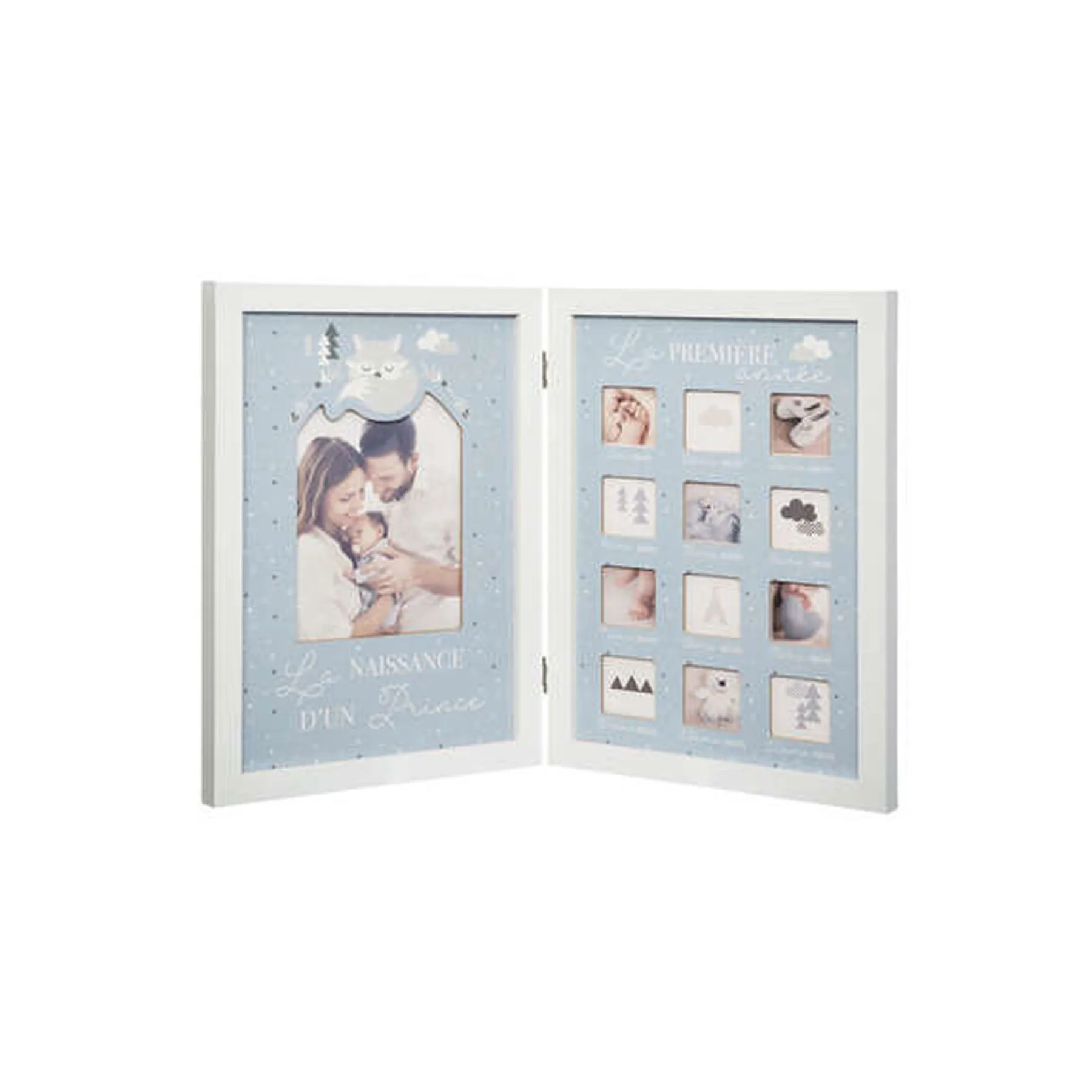 12 MONTH PHOTO MONTAGE BLUE