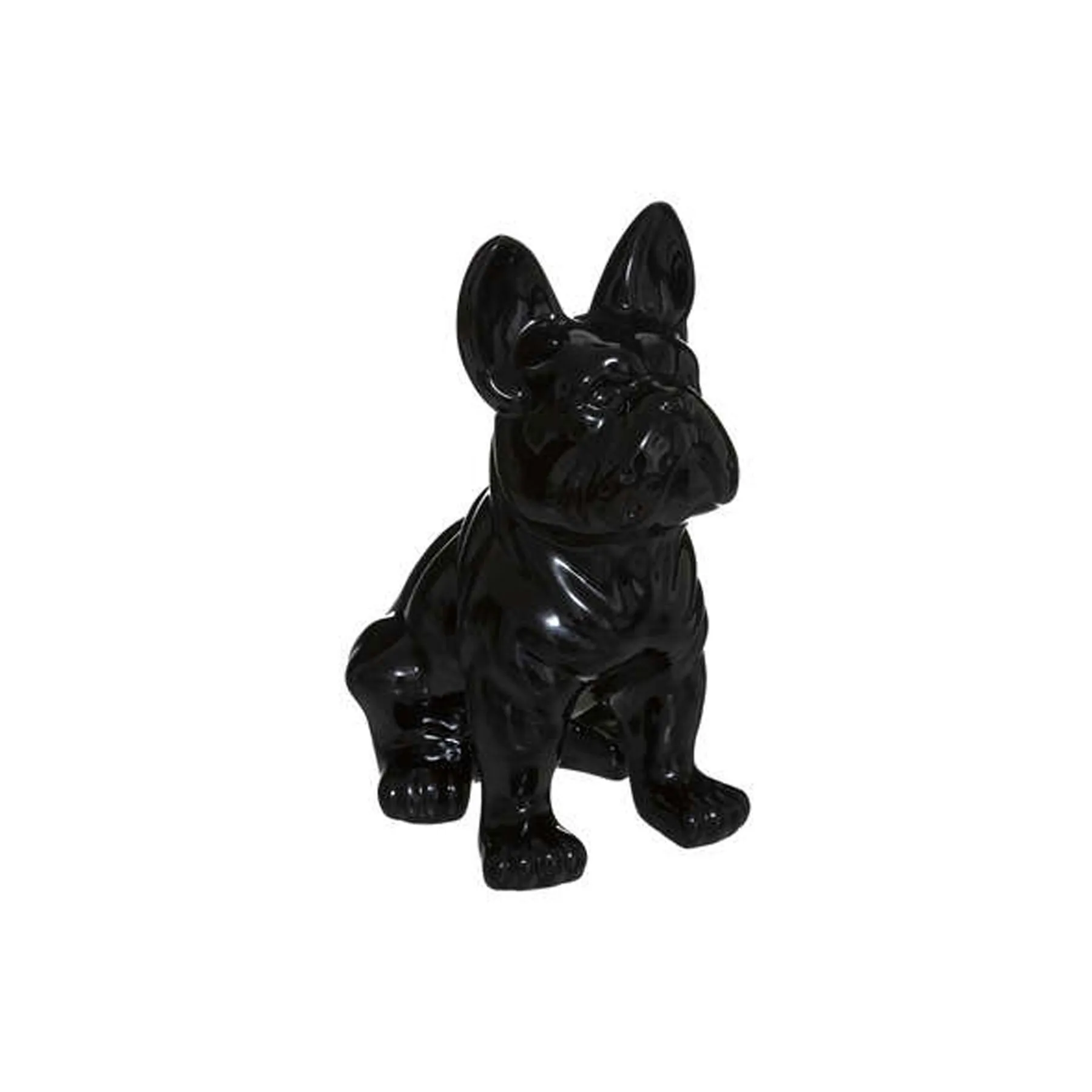 168329A BLACK Dog Figurine