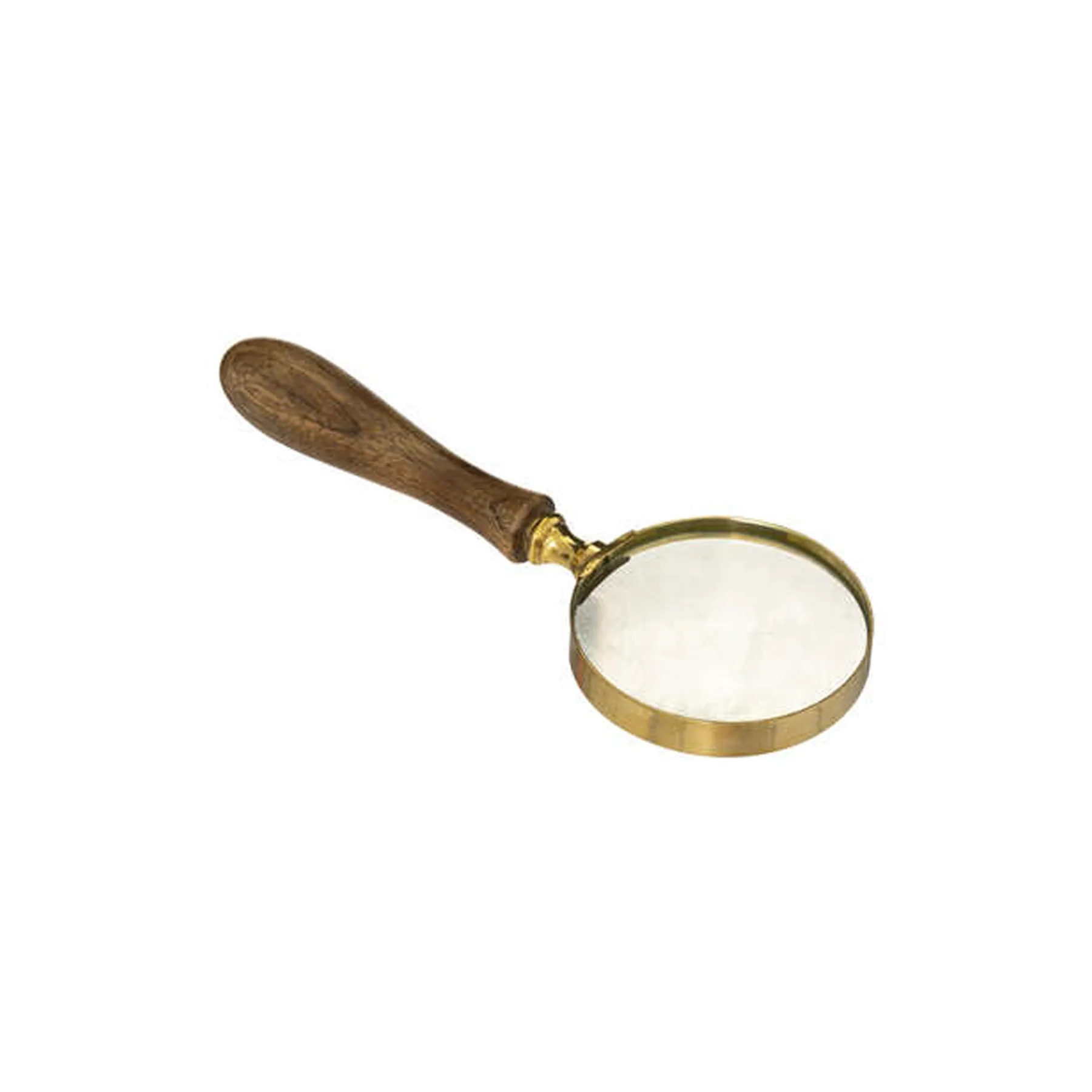 173481 MANGO WOOD METAL MAGNIFIER
