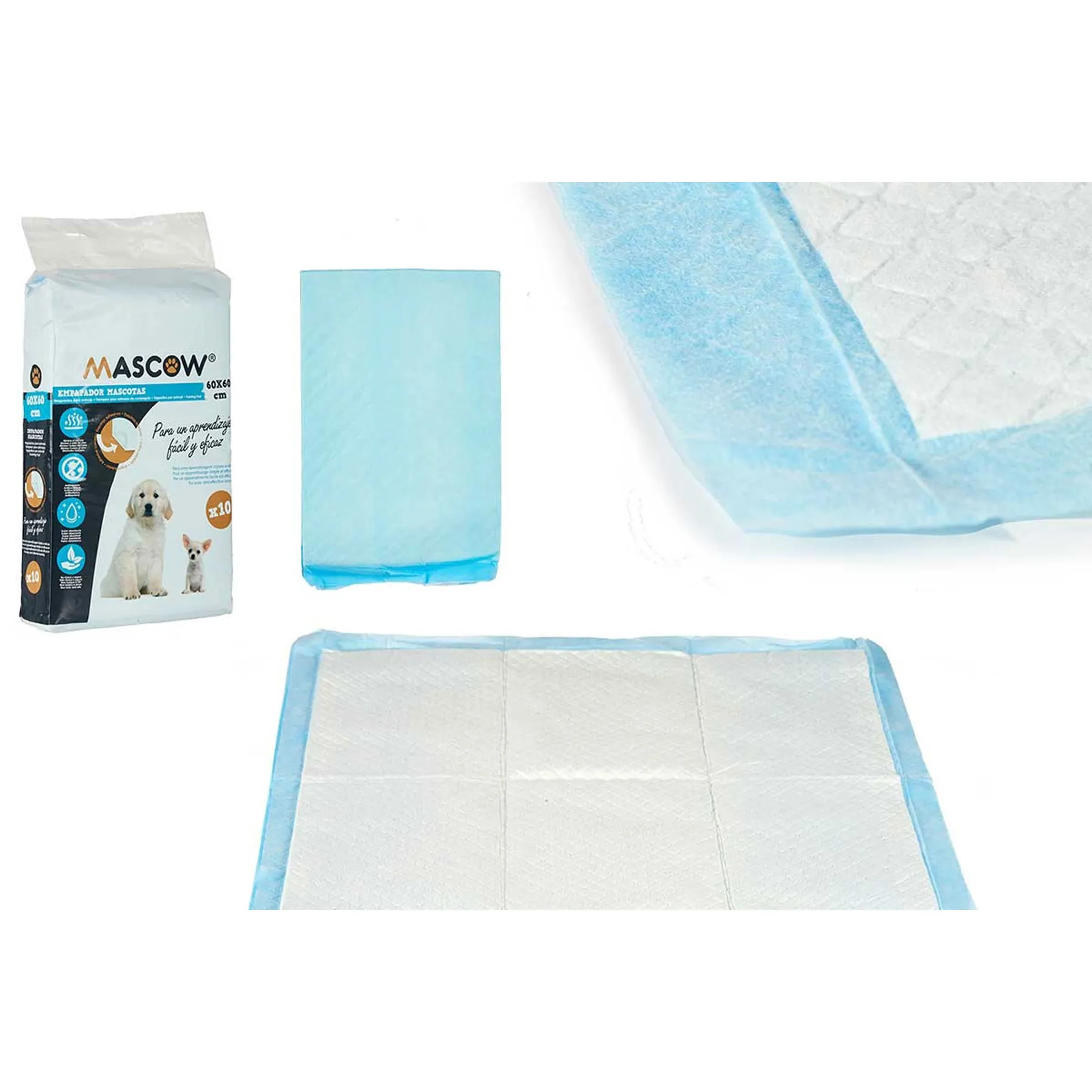 10 PIECES 60X60CM TRAINING PAD