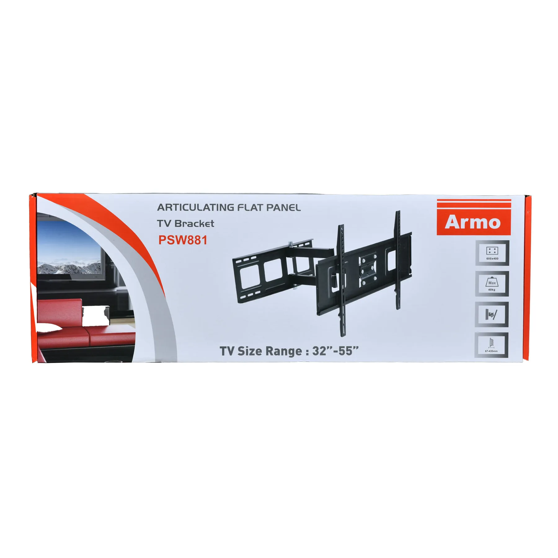 LED/LCD/PDP 32-55 DOUBLE ARM