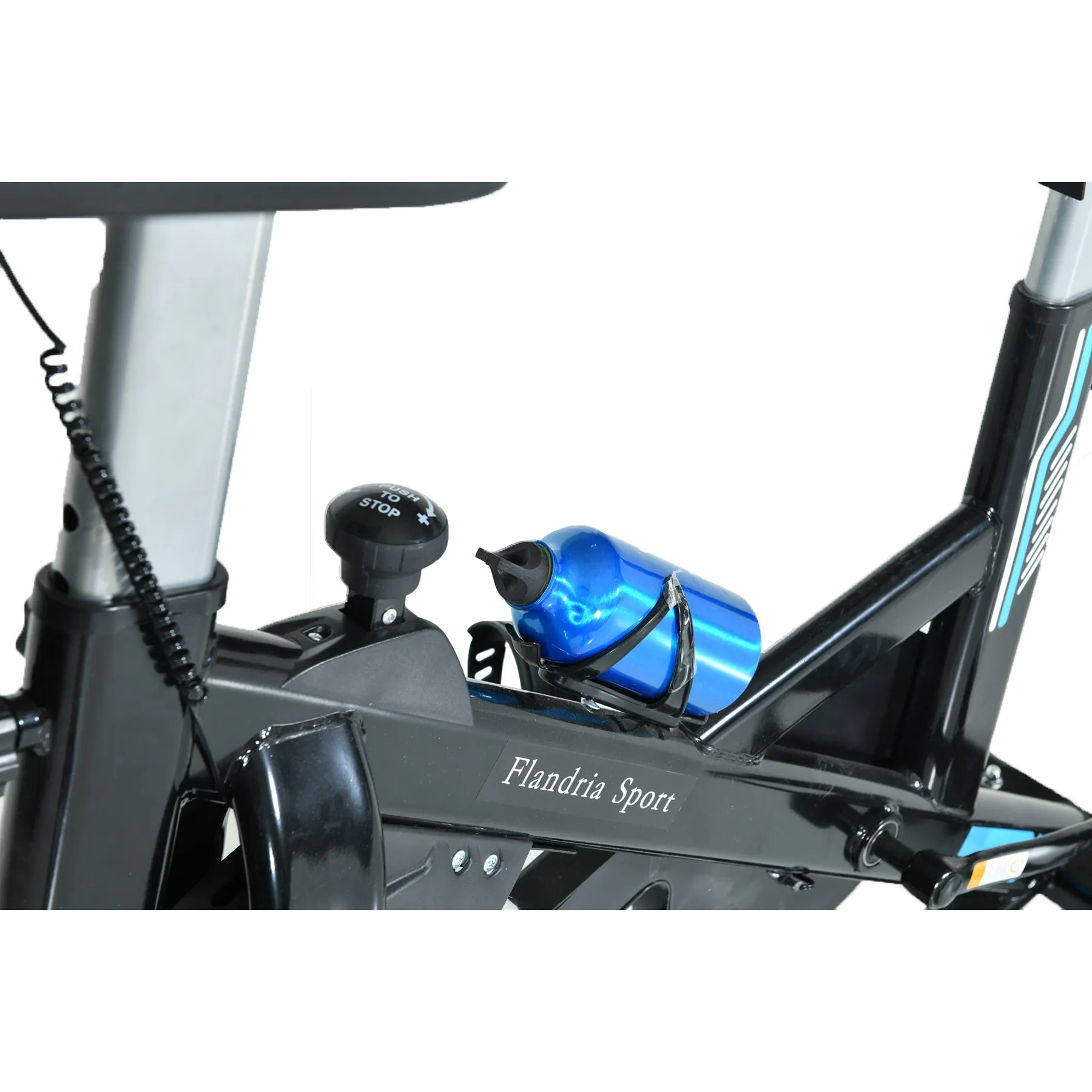 SPIN BIKE B118 BLACK+BLUE