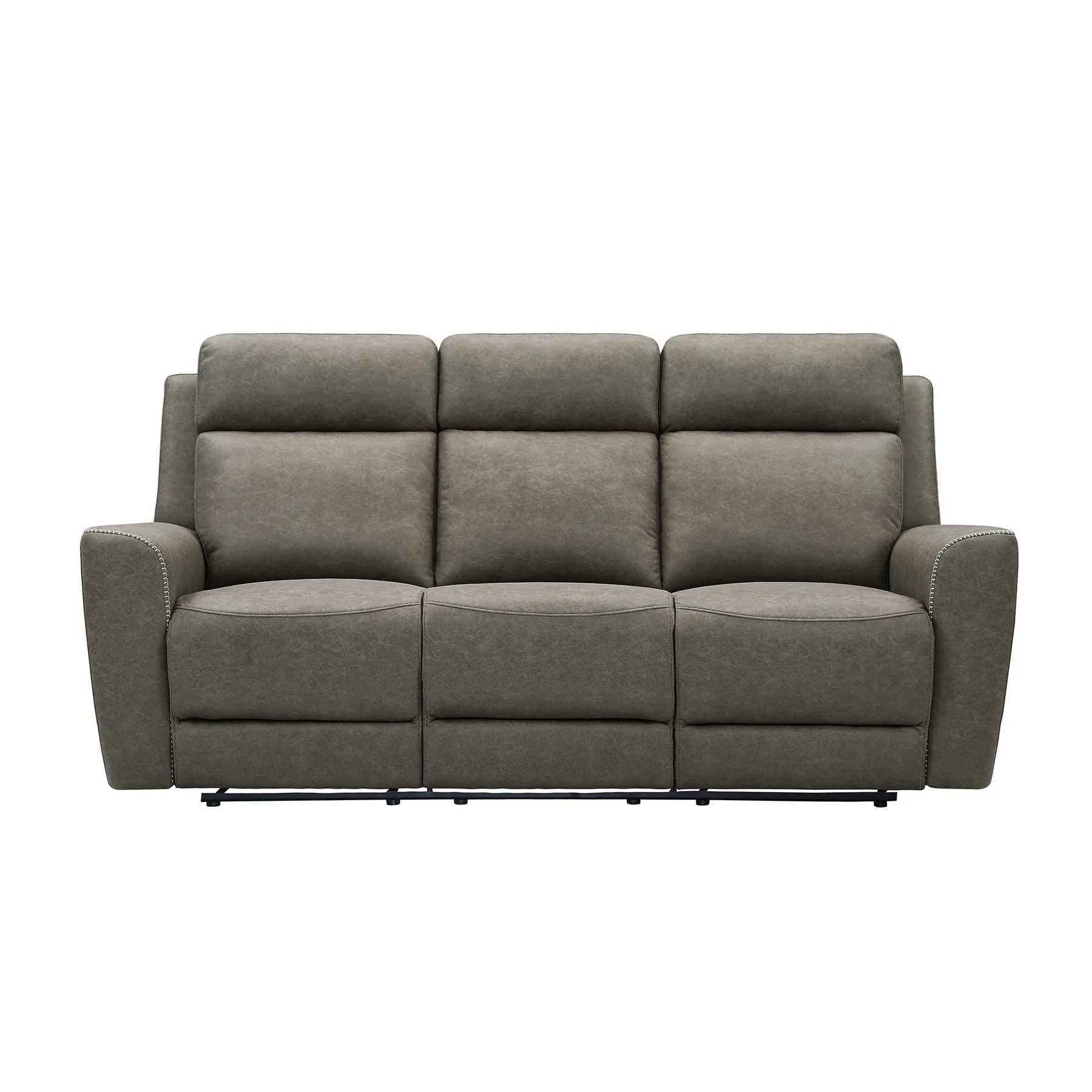 AVION Recliner 3 Seater Sofa Grey