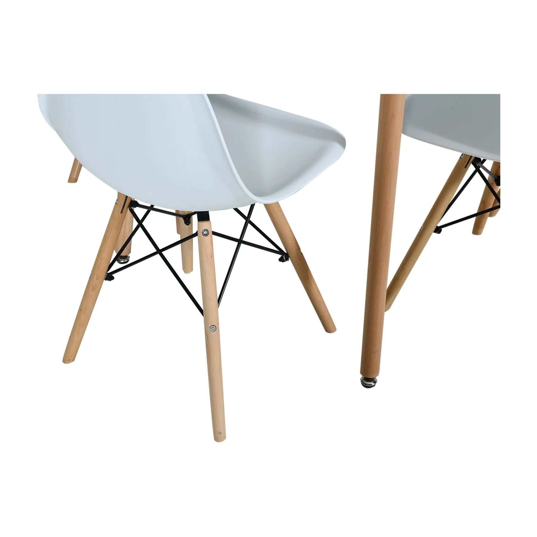 MT-102WHTDC-1971WHT-4 DNG SET WHITE TBL+WHT CHR 1+6