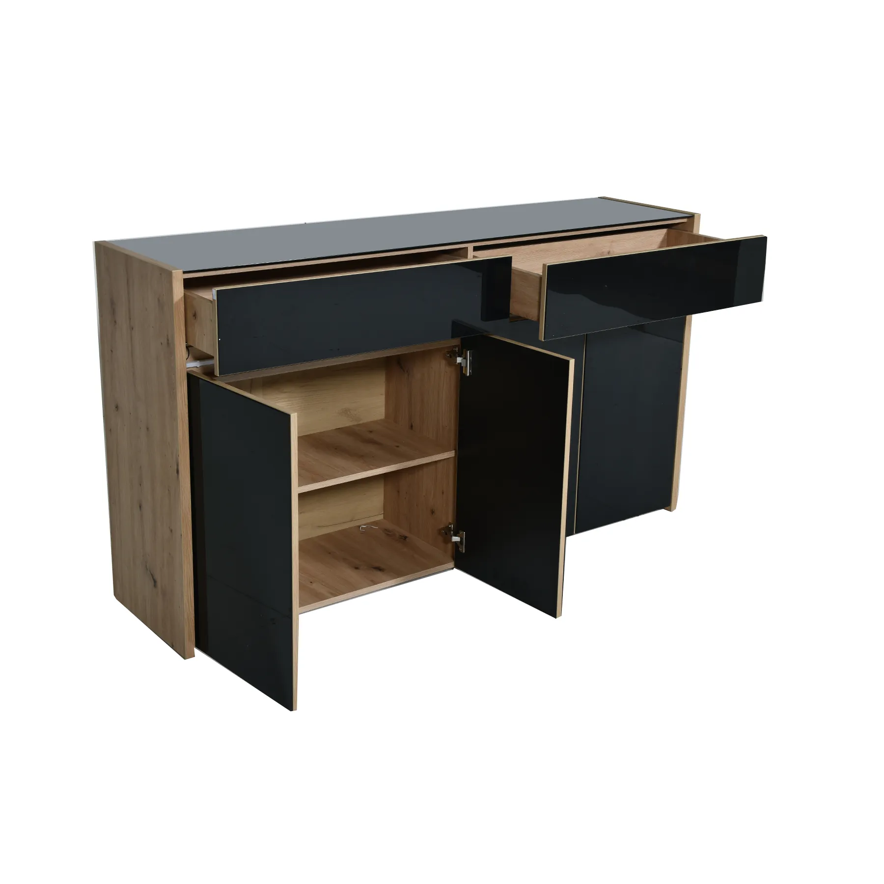 11008221-9 MOLISE BUFFET L.OAK+CBS