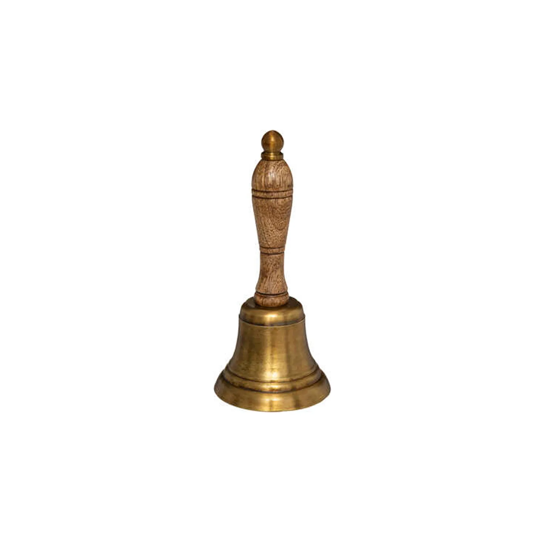 173478 MANGO WOOD METAL BELL