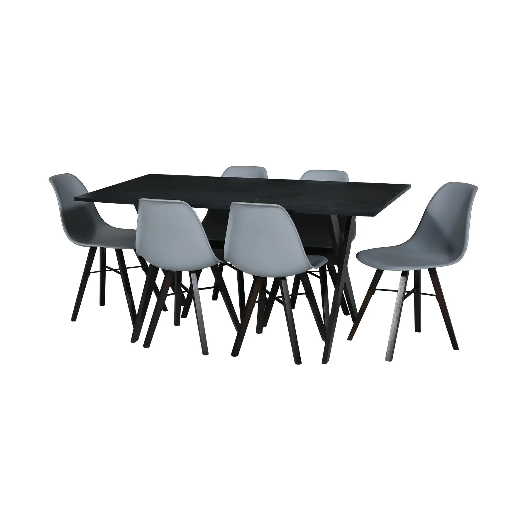 DNG SET1+6 GREY STONE-P.GREY