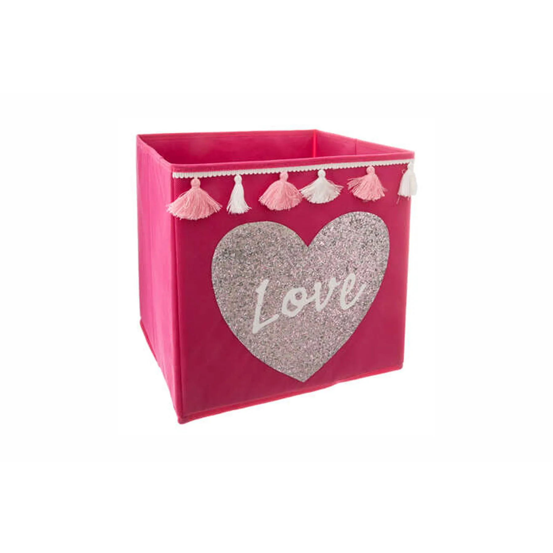 LOVE SEQUIN NON WOVEN STORAGE