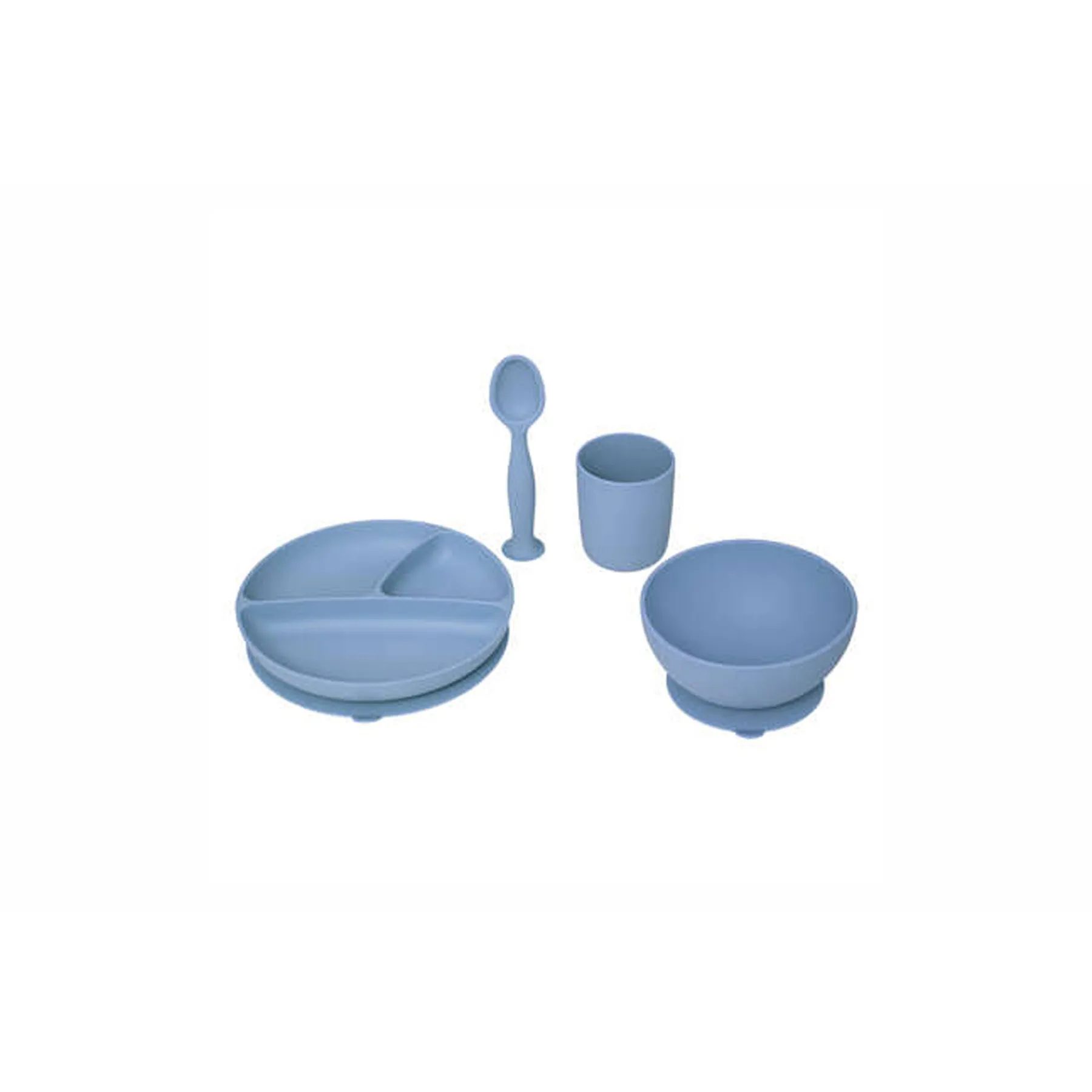 KIDS SILICONE MEAL SET BLUE