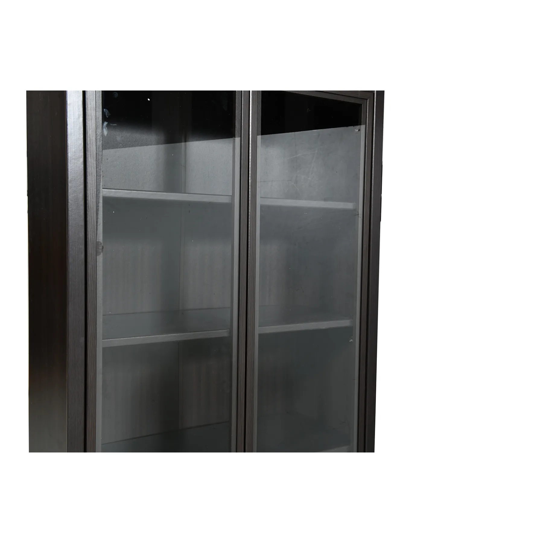 KASPIAN-REG2W2S-SHCS-2 SHOWCASE OAK MILANO DARK