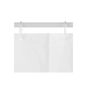105628-3 SHOWER CURTAIN WHITE