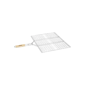 118047-1 BBQ DOUBLE GRID 40X50 CHROMIUM