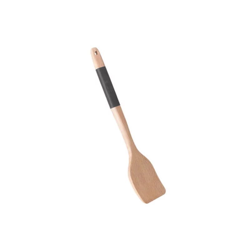 146616-1 SPATULA WOODEN HEAD BLACK WOOD