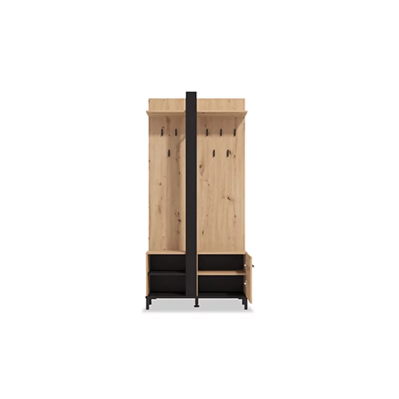 CAPITELLO HALL UNIT AR.OAK+BLK