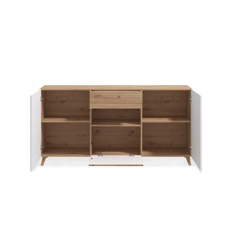 BRETAGNA BUFFET ART.OAK+WHT