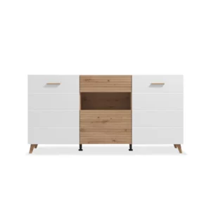 BRETAGNA BUFFET ART.OAK+WHT