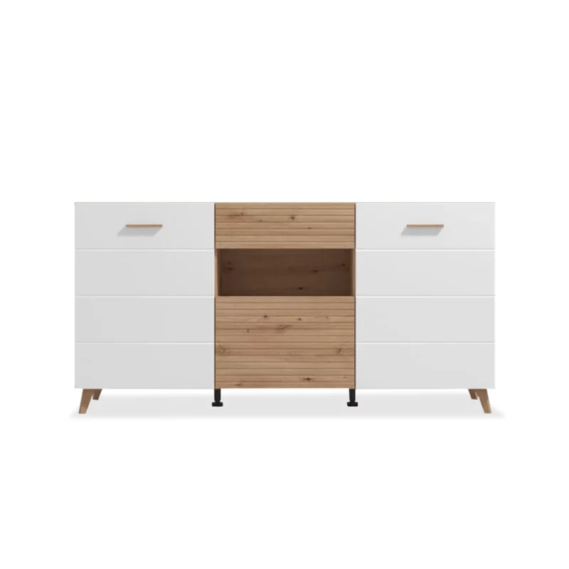 BRETAGNA BUFFET ART.OAK+WHT