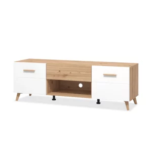 BRETAGNA Oak Effect TV Stand
