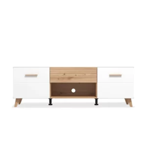 BRETAGNA Oak Effect TV Stand