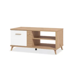 BRETAGNA COFFEE TABLE OAK+WHT