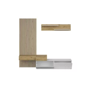 WALL UNIT WHITE+SONOMA