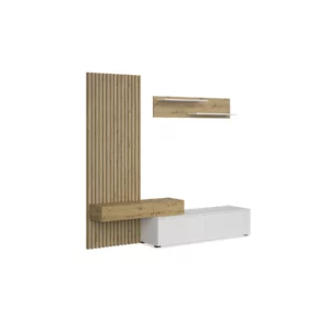 WALL UNIT WHITE+SONOMA