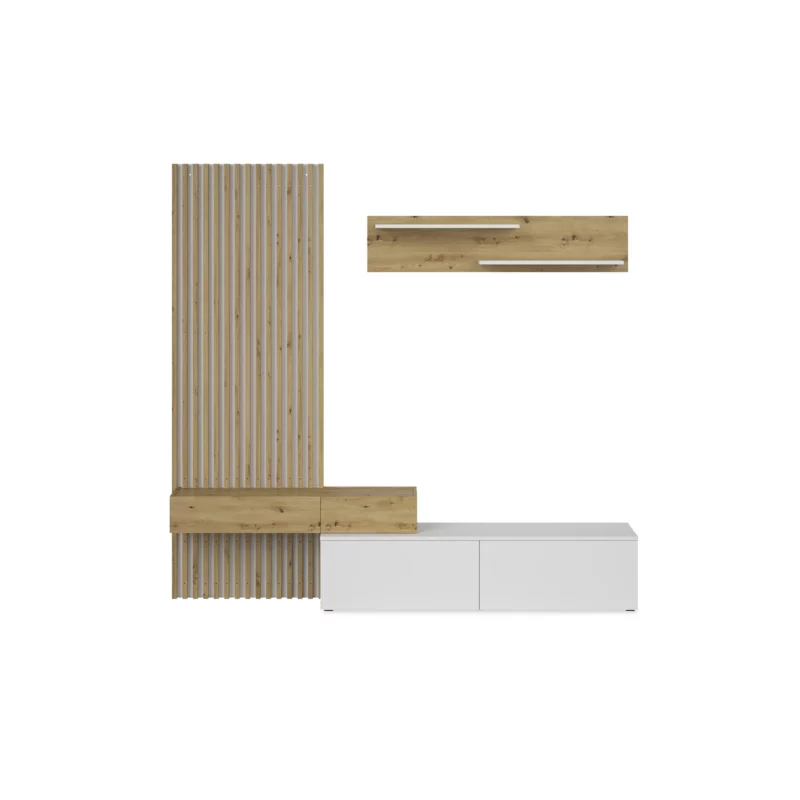 WALL UNIT WHITE+SONOMA