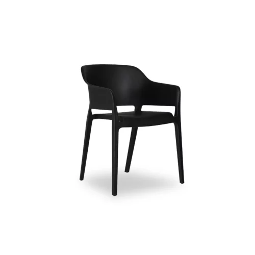 1798-BLACK-7188-2 Espressy Plastic Chair