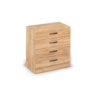 CHEST 4DRAWER K003 GOLD OAK