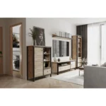 CHOS-WALL-UNIT-OAK BASIC BATH TOWEL 90X140