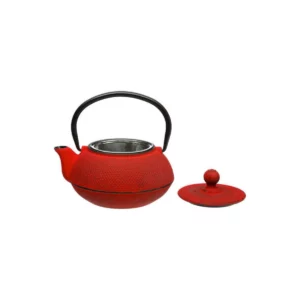 140617-2 TEA POT 60CL MINI DOTY RED