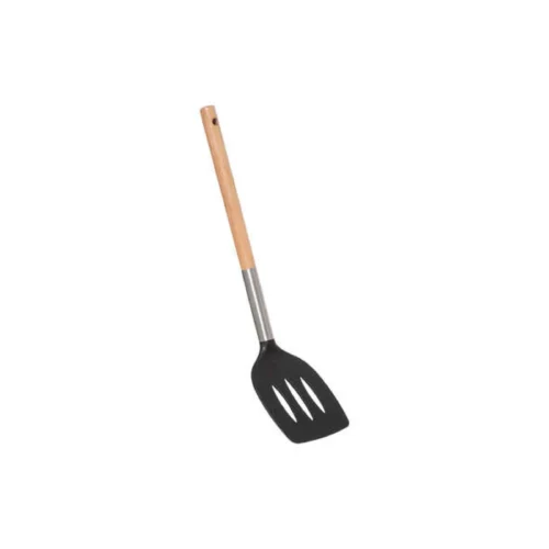 SPATULA NYLON+WOOD+SS
