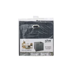 155967B_0 BASKETS 31X31 GREY BAMBOO